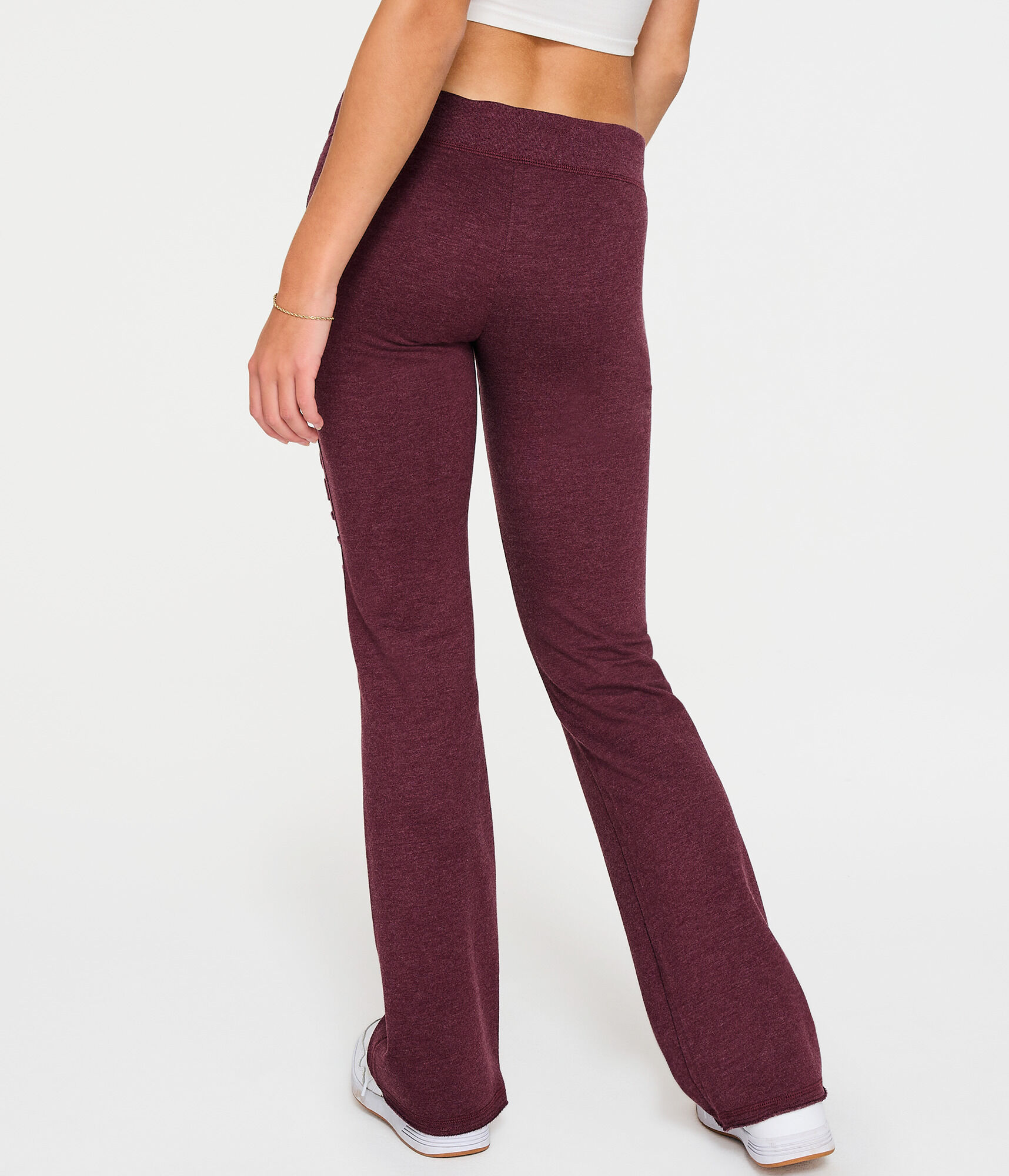 Aeropostale Original Brand Low-Rise Fit &amp; Flare Sweatpants