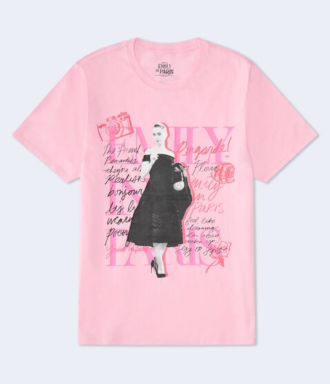 Emily in Paris Oversized Graphic Tee Emily in Paris Oversized Graphic Tee