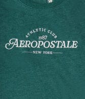 Aeropostale Athletic Club Glitter Graphic Tee