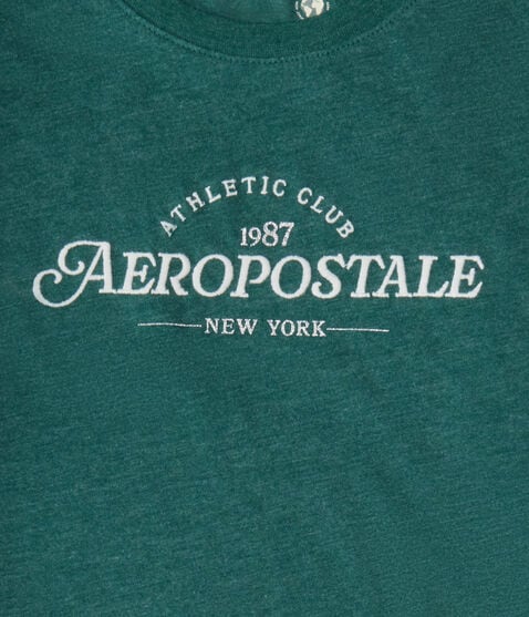 Aeropostale Athletic Club Glitter Graphic Tee