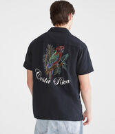 Short Sleeve Costa Rica Linen Camp Shirt