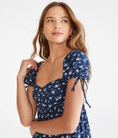 Floral Sweetheart Babydoll Dress