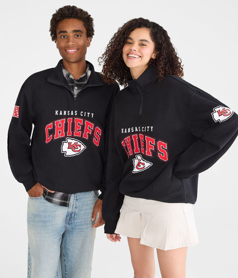 Kansas City Chiefs Quarter-Zip Sweatshirt Kansas City Chiefs Quarter-Zip Sweatshirt