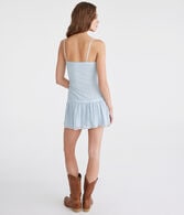 Solid Sweetheart Floral Lace Drop-Waist Dress Solid Sweetheart Floral Lace Drop-Waist Dress