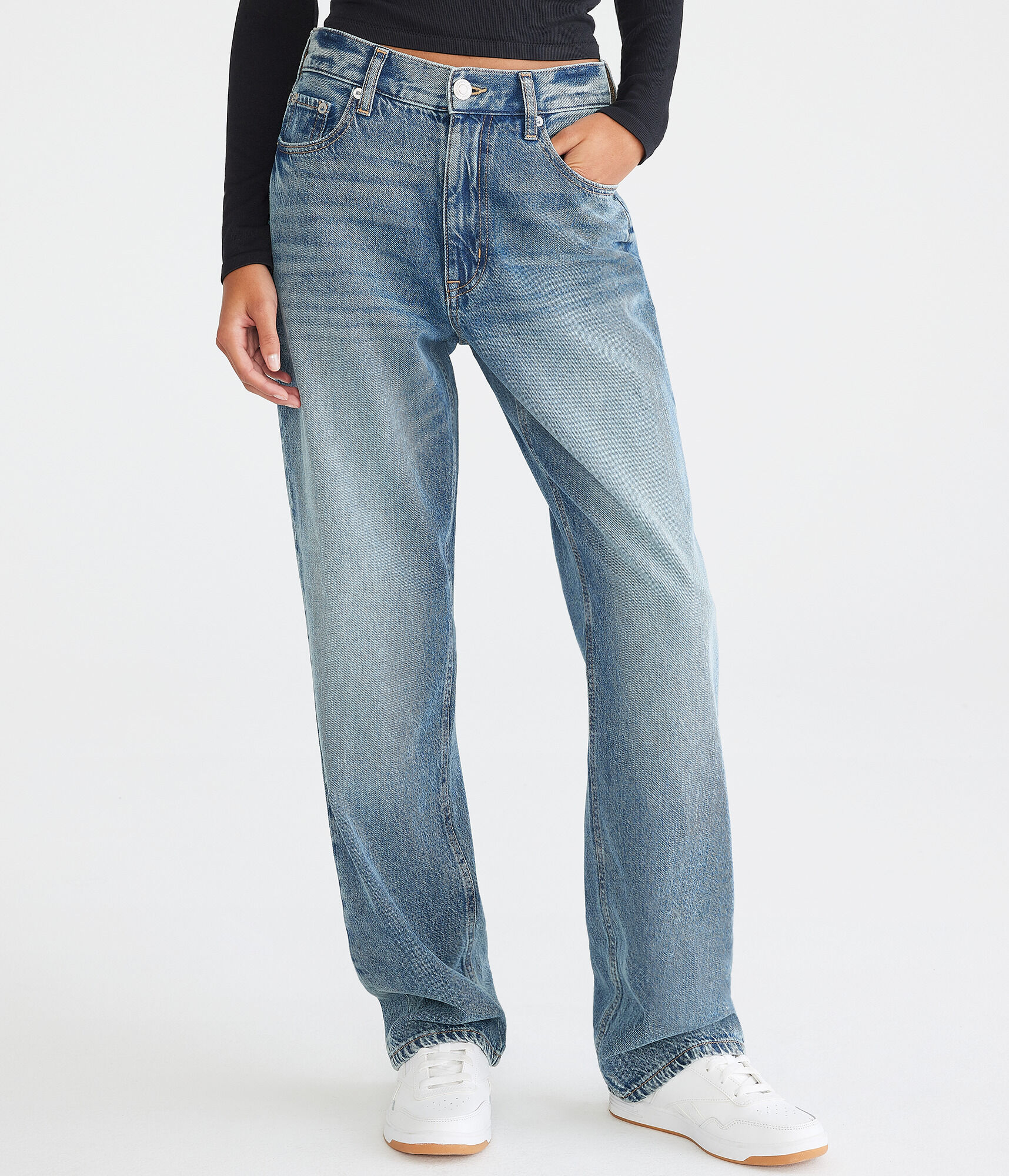High-Rise Baggy Jean