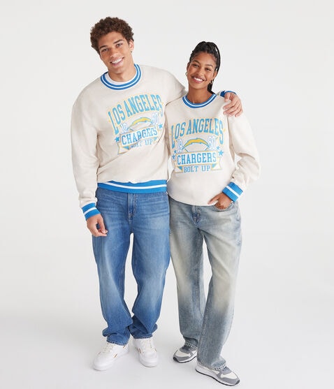 Los Angeles Chargers Crew Sweatshirt Los Angeles Chargers Crew Sweatshirt