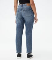 High-Rise Stretch Mom Jean