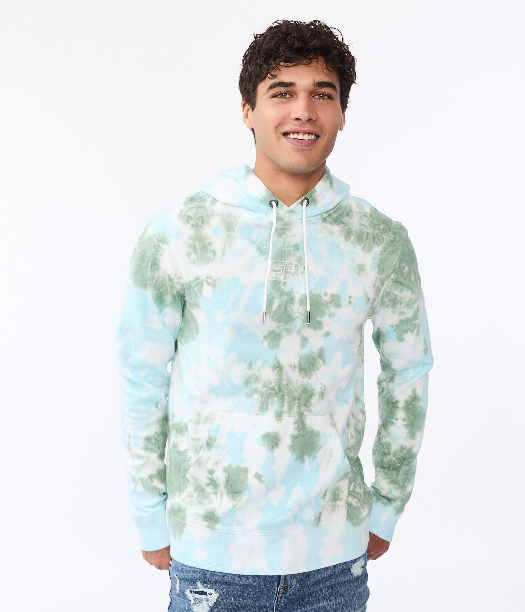 Aero Tie-Dye Pullover Hoodie