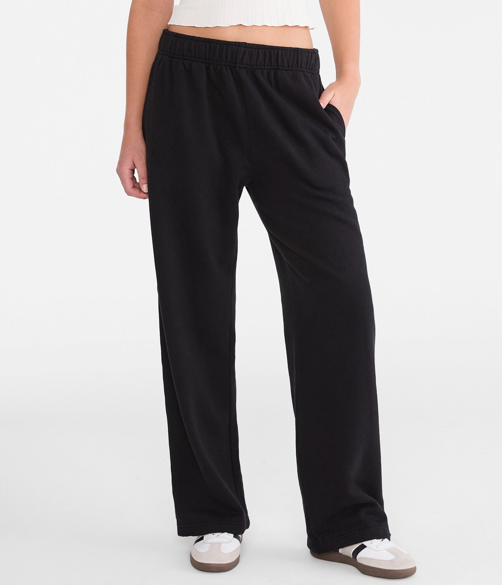 Cloud Soft Mid-Rise Straight Leg Sweatpants