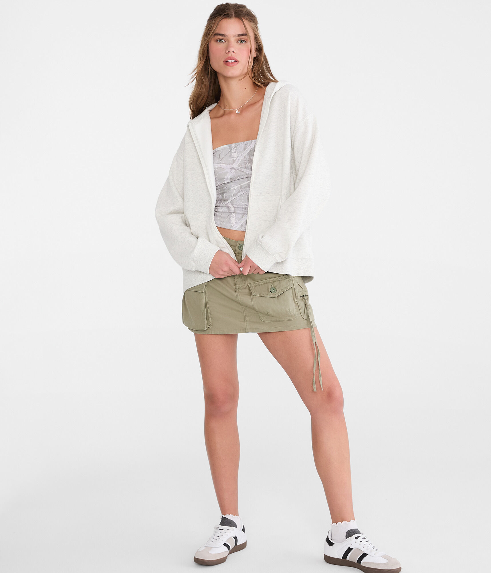 Cloud Soft Oversized Full-Zip Hoodie