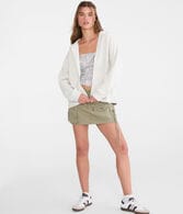 Cloud Soft Oversized Full-Zip Hoodie