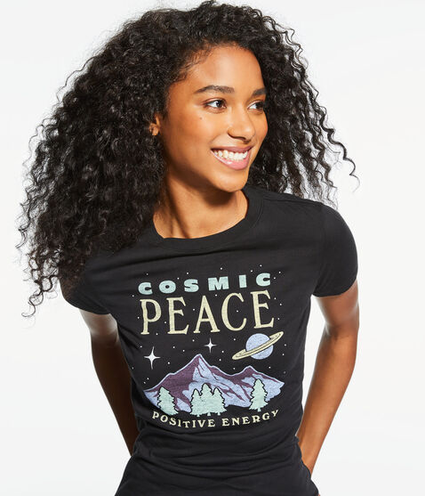 Cosmic Peace Graphic Tee Cosmic Peace Graphic Tee
