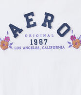 Aero Arch Floral Appliqué Graphic Tee