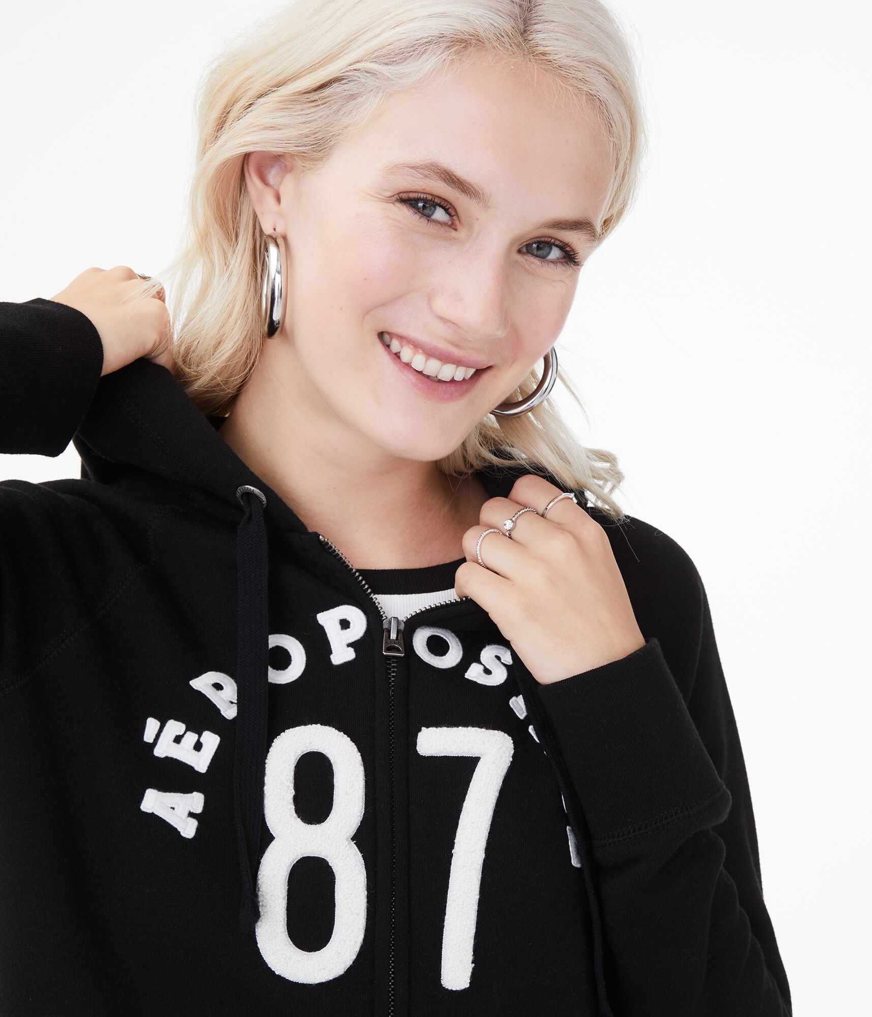 Aeropostale 87 Full-Zip Hoodie
