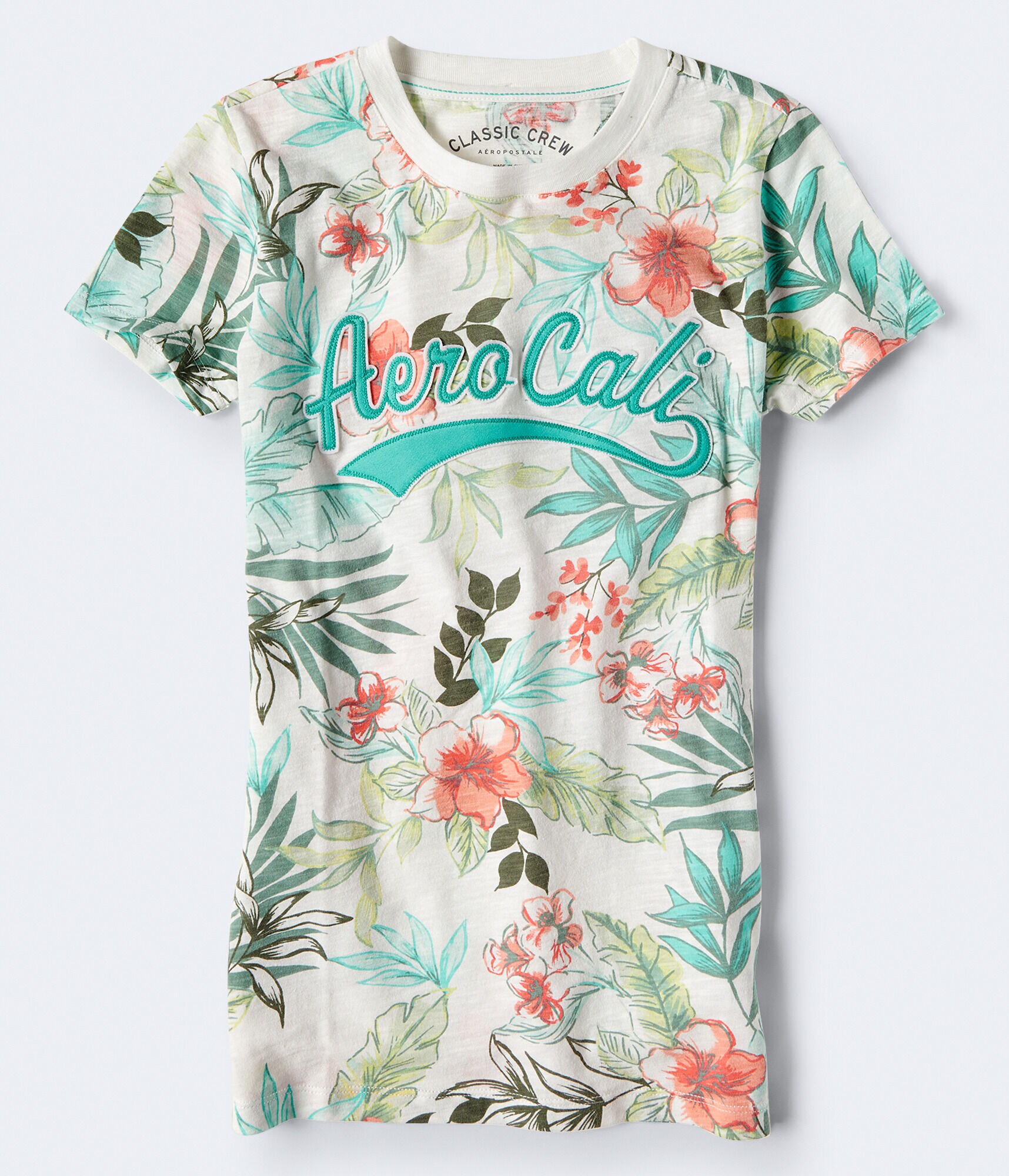 Aero TropiCali Script Graphic Tee