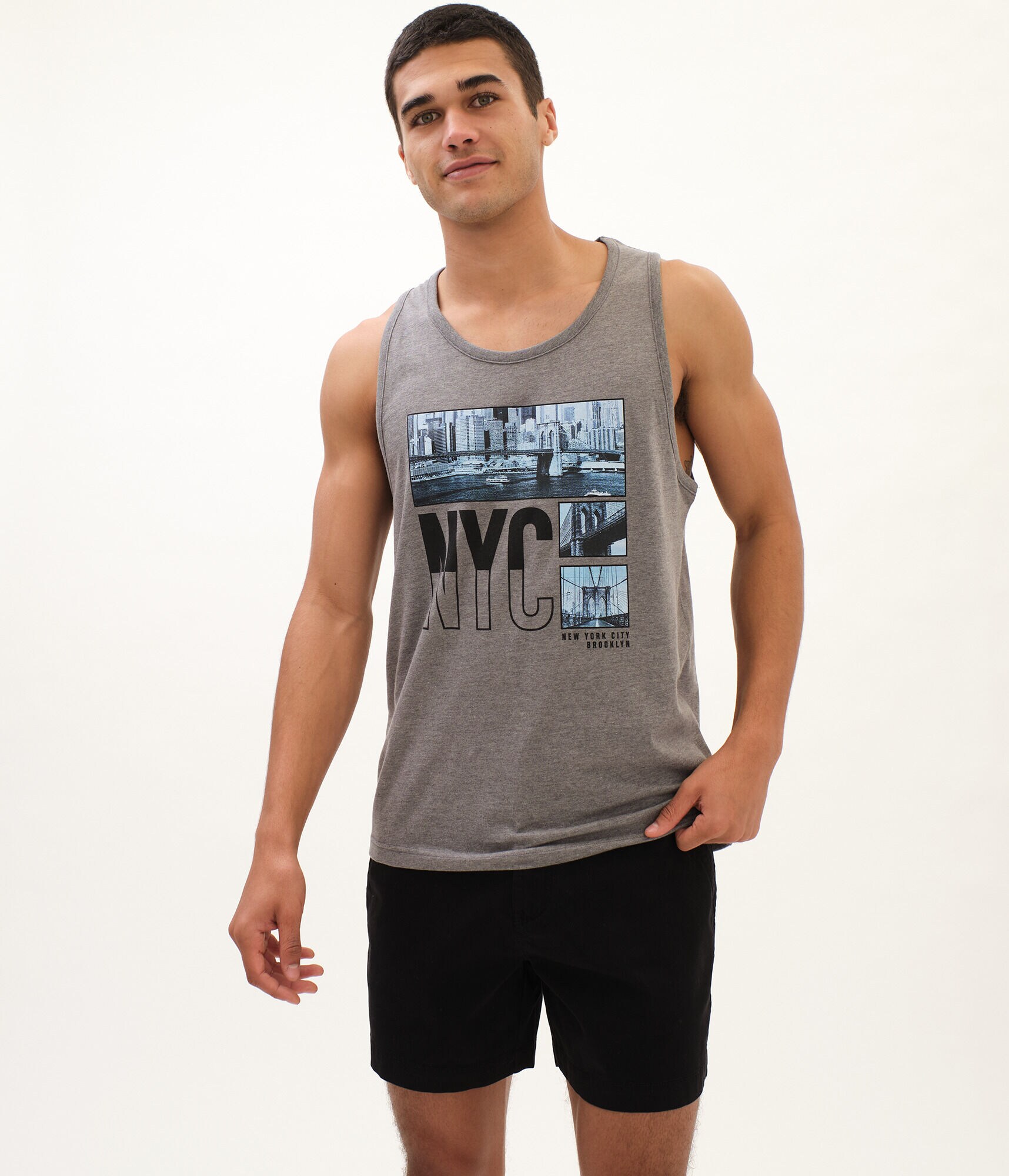 NYC Brooklyn Graphic Muscle Tank