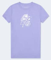 Floral Butterfly Foil Graphic Tee