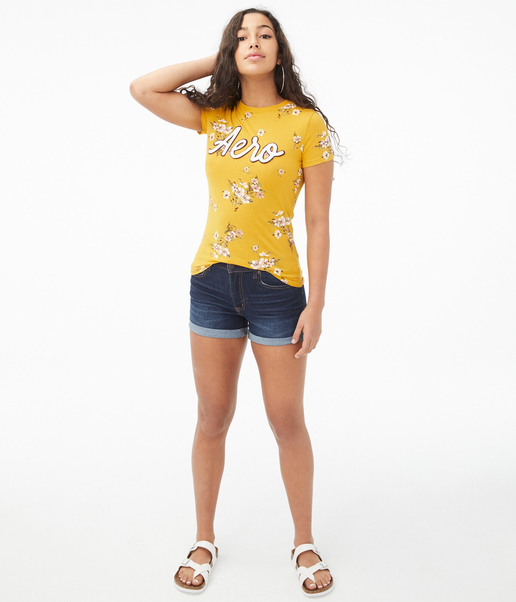 Floral Fields Logo Graphic Tee