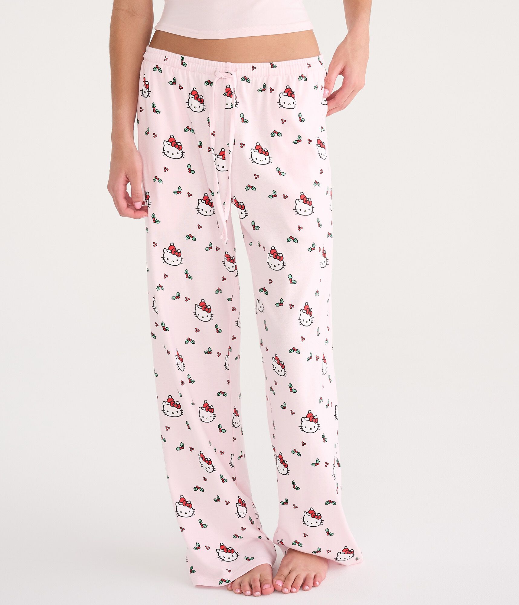 Hello Kitty Holly-Day Flannel Sleep Pants