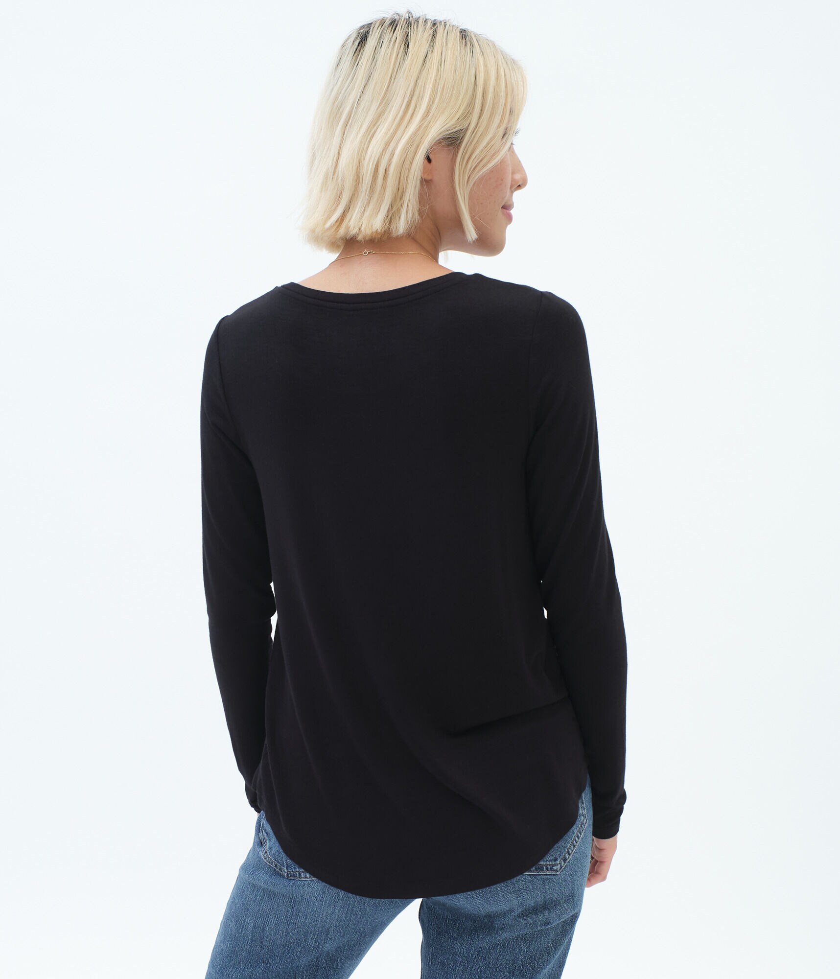 Long Sleeve Seriously Soft Crew Tee