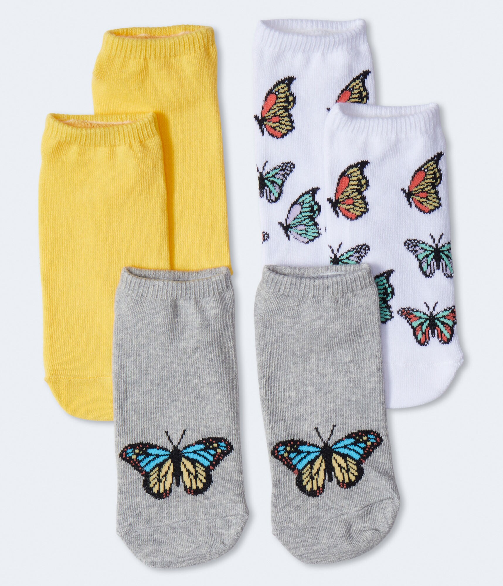 Butterfly Ankle Sock 3-Pack