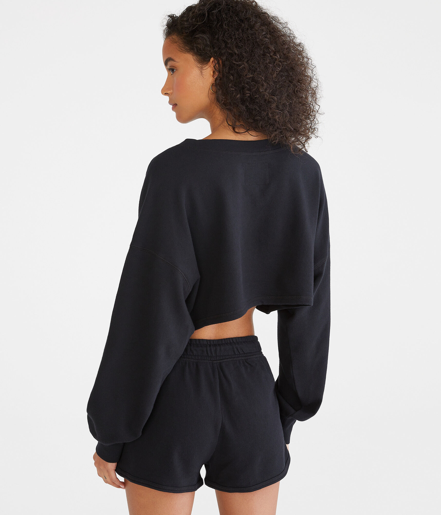 Los Angeles Cropped Crew Sweatshirt