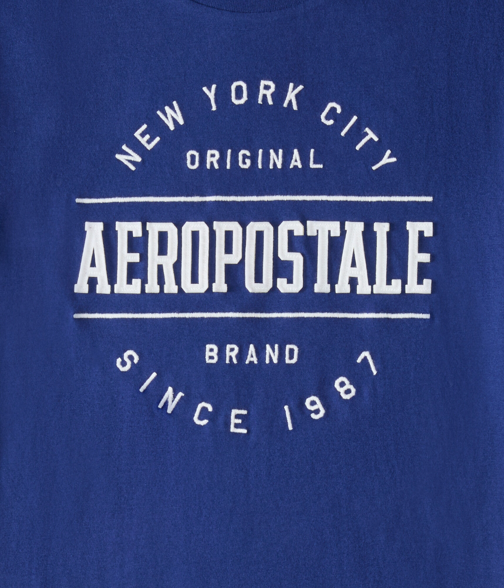 Aeropostale NYC Circle Appliqu&eacute; Graphic Tee