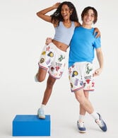 NBA Team Logos Mesh Shorts 6"