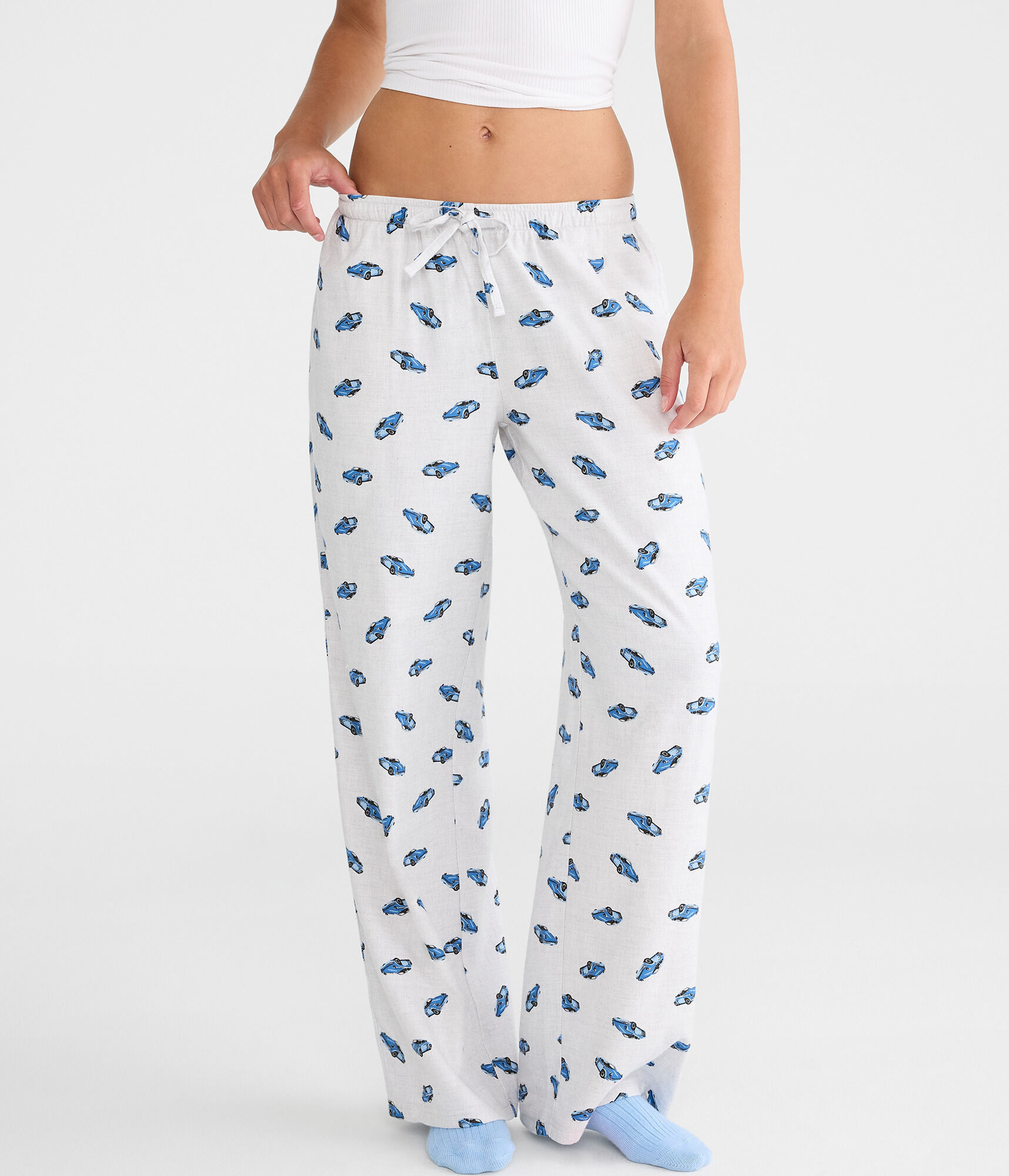 Sports Car Flannel Sleep Pants