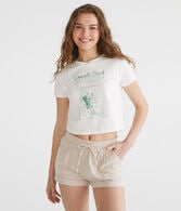 Donald Duck Fitness Club Vintage Fit Graphic Tee