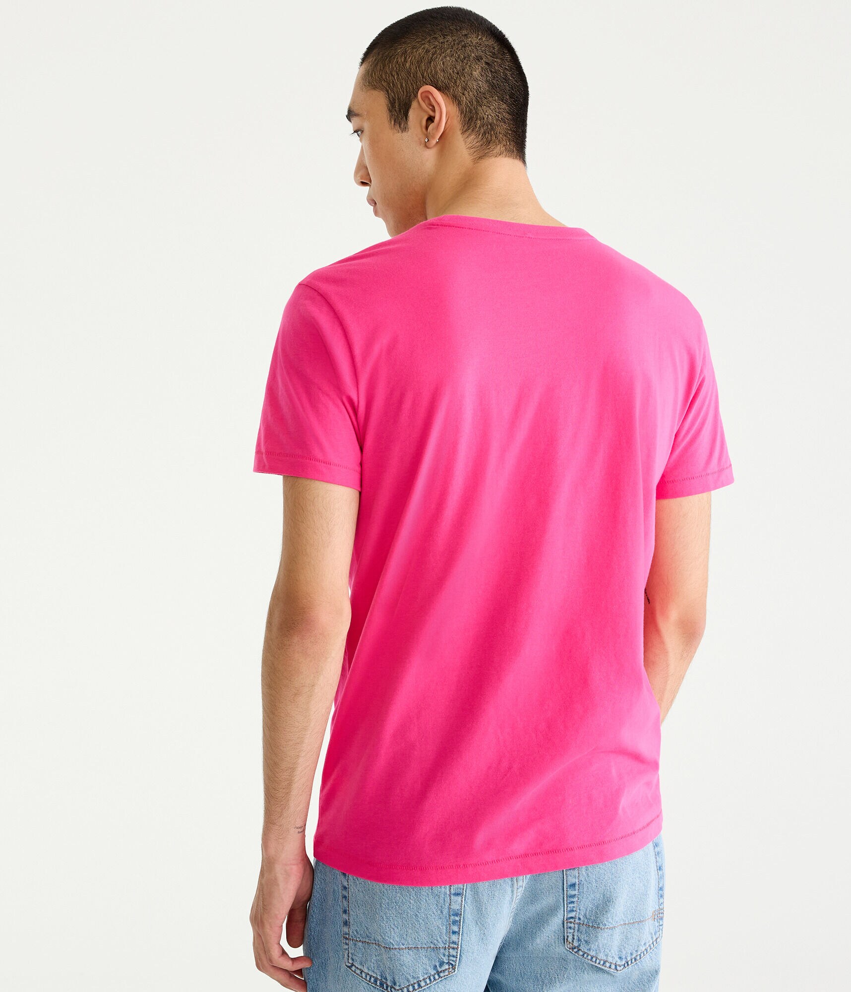 Aero Palms Box Logo Appliqu&eacute; Graphic Tee