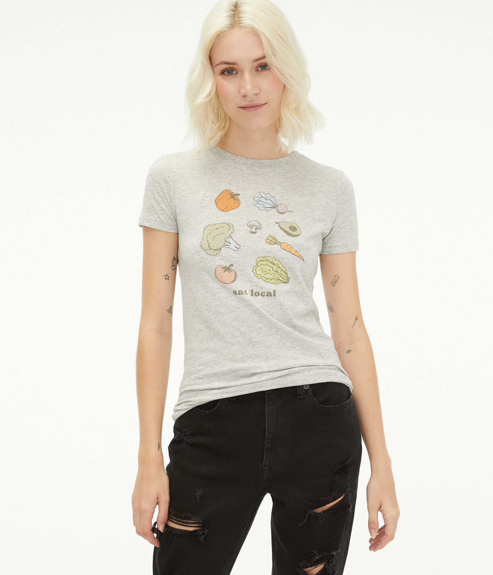 Eat Local Graphic Tee