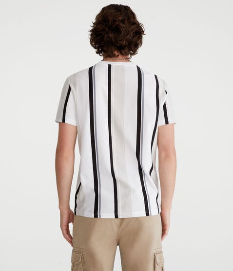 Aero Vertical Stripe Graphic Tee Aero Vertical Stripe Graphic Tee