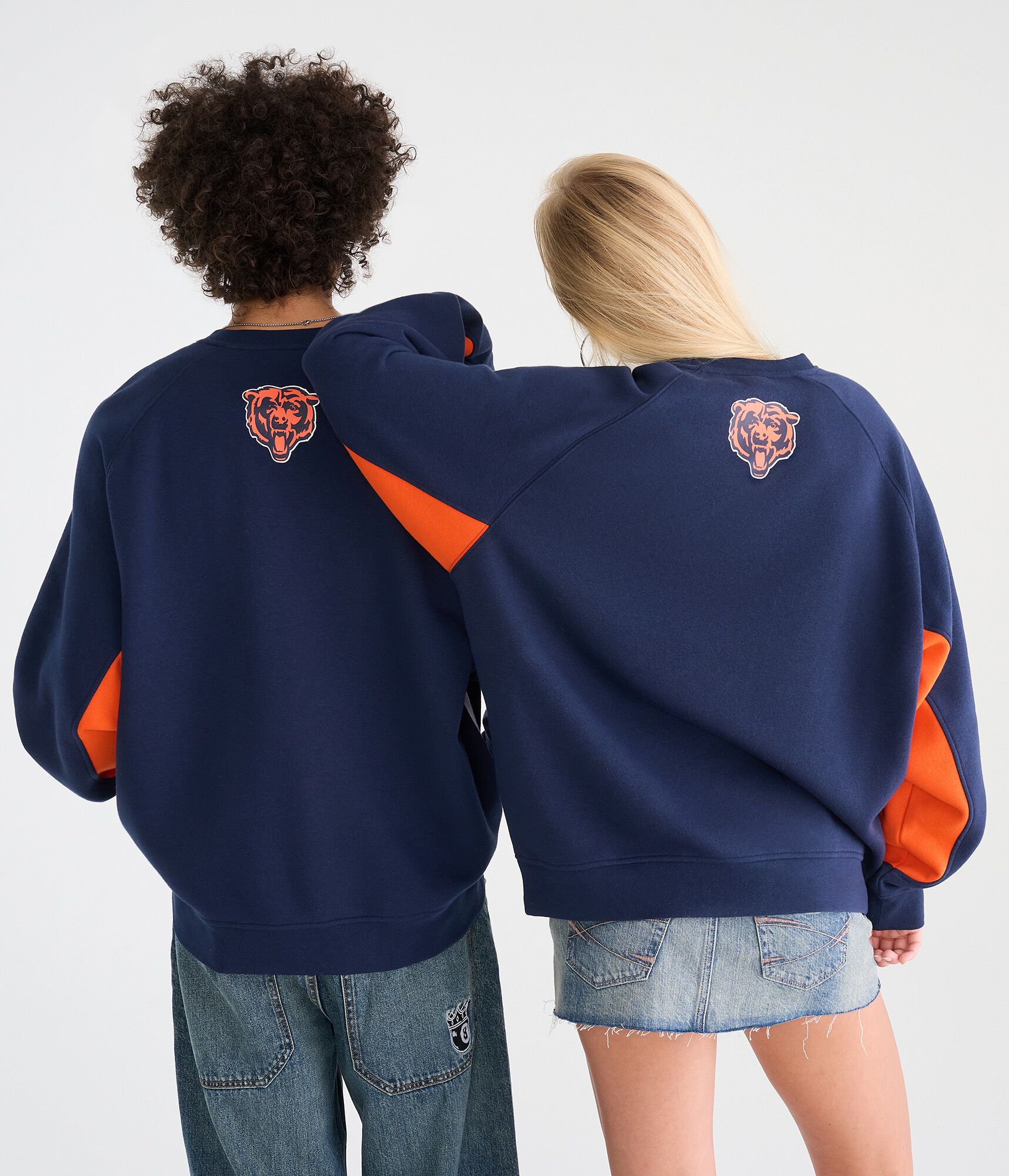 Chicago Bears Colorblock Crew Sweatshirt