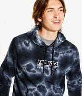 Aero Block Logo Tie-Dye Heritage Pullover Hoodie
