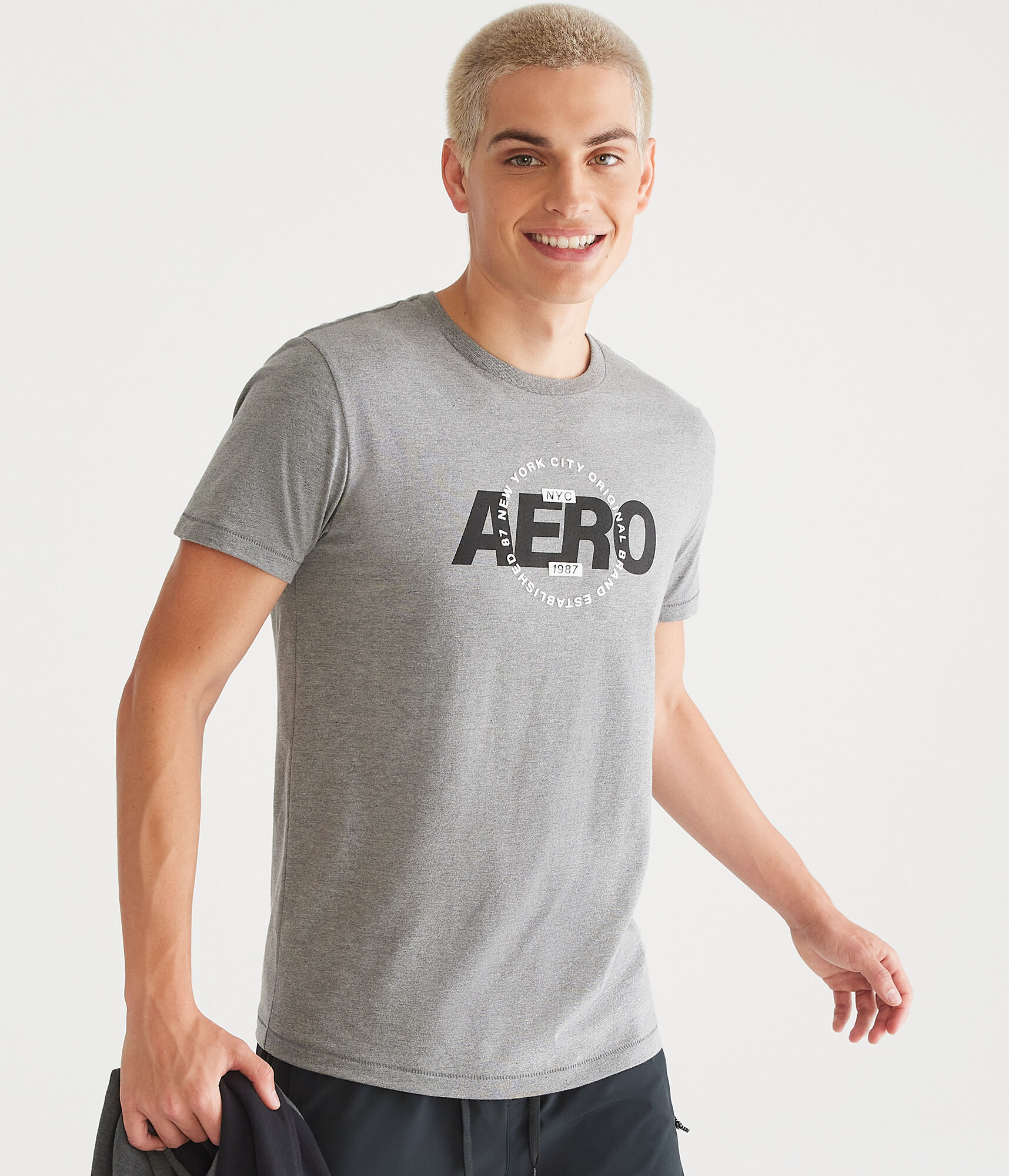 Aero Center Circle Logo Graphic Tee