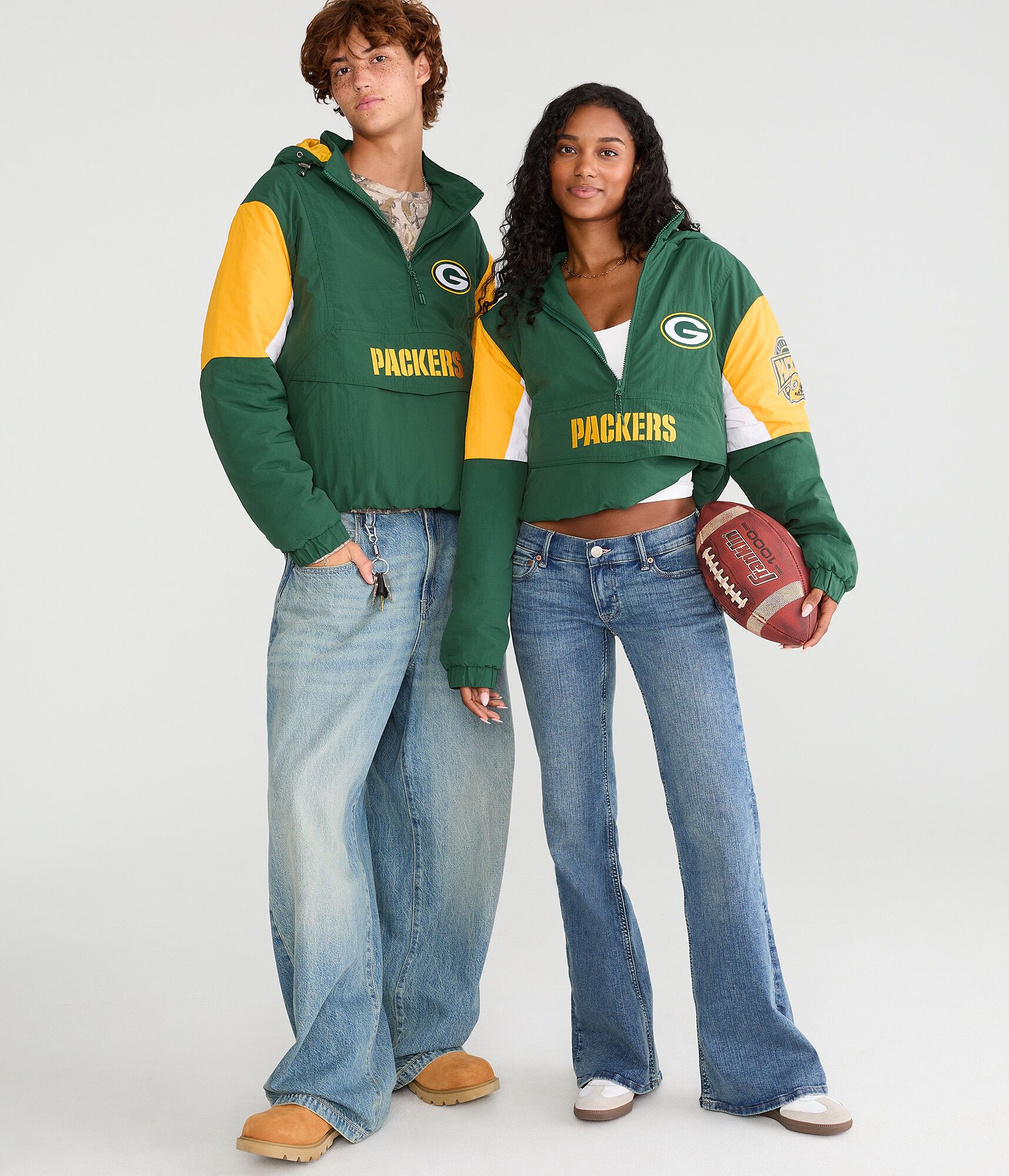 Green Bay Packers Hooded Sideline Jacket