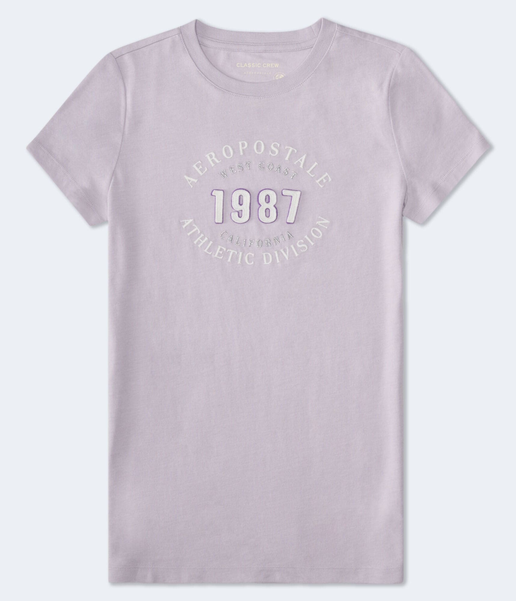 Aeropostale Athletic Division Appliqué Graphic Tee
