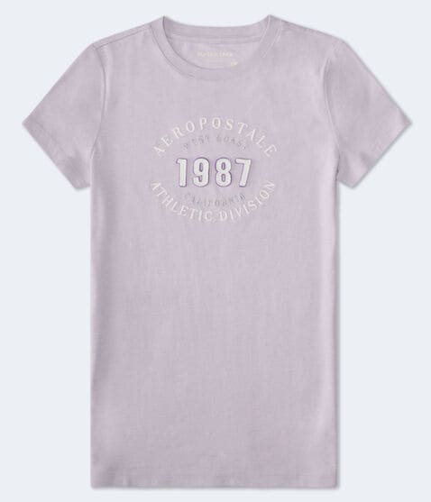 Aeropostale Athletic Division Appliqué Graphic Tee Aeropostale Athletic Division Appliqué Graphic Tee