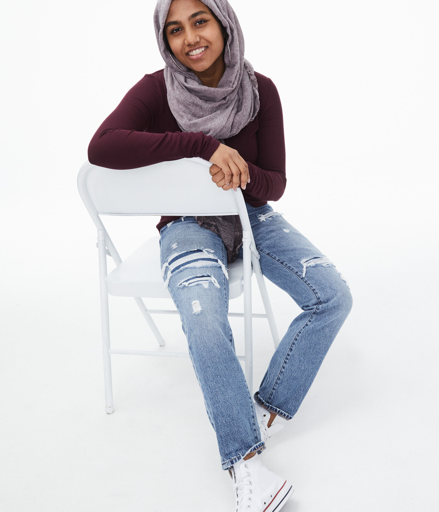 Long Sleeve Seriously Soft Ribbed Crew Tee