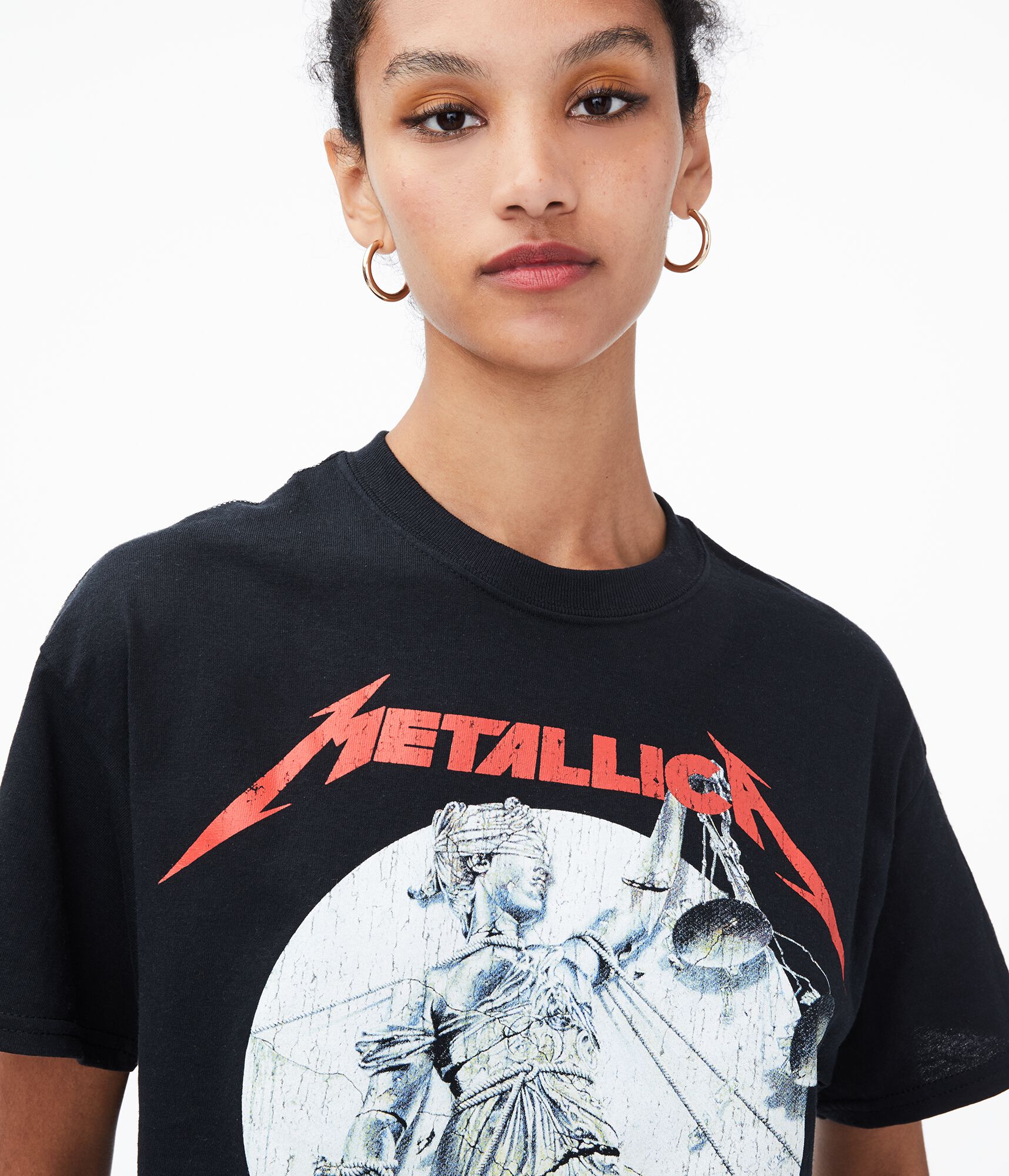 metallica graphic tee