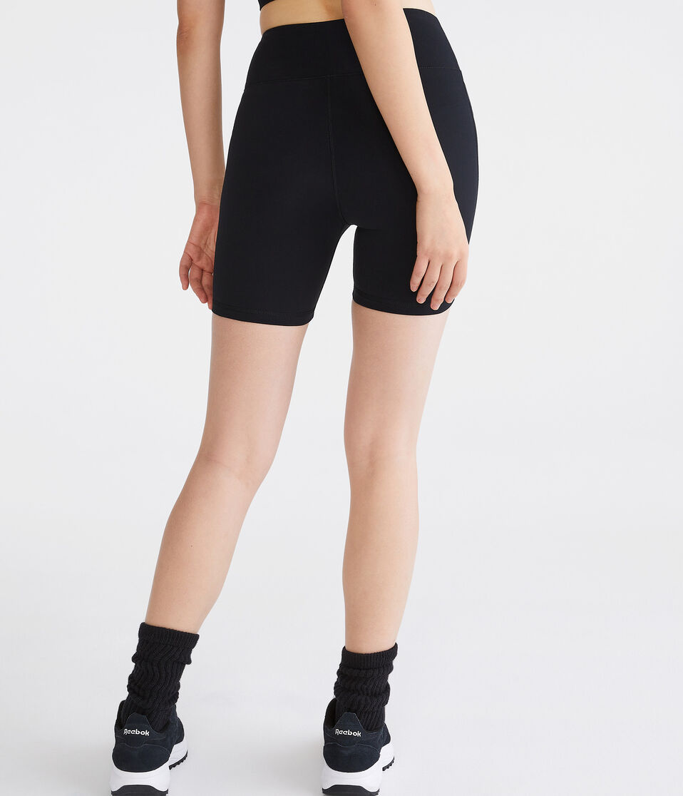 Cinched Front High-Rise Bike Shorts