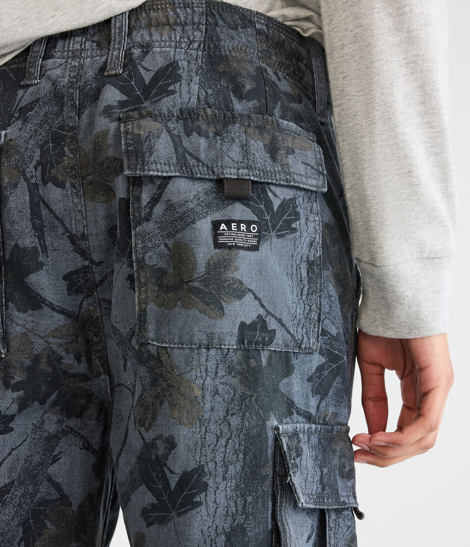 Forest Camo Baggy Cargo Pants