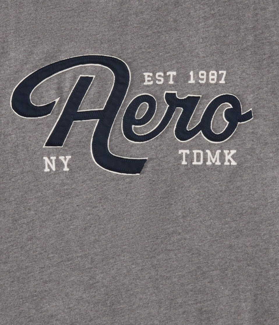 Aero Script Appliqué Graphic Tee
