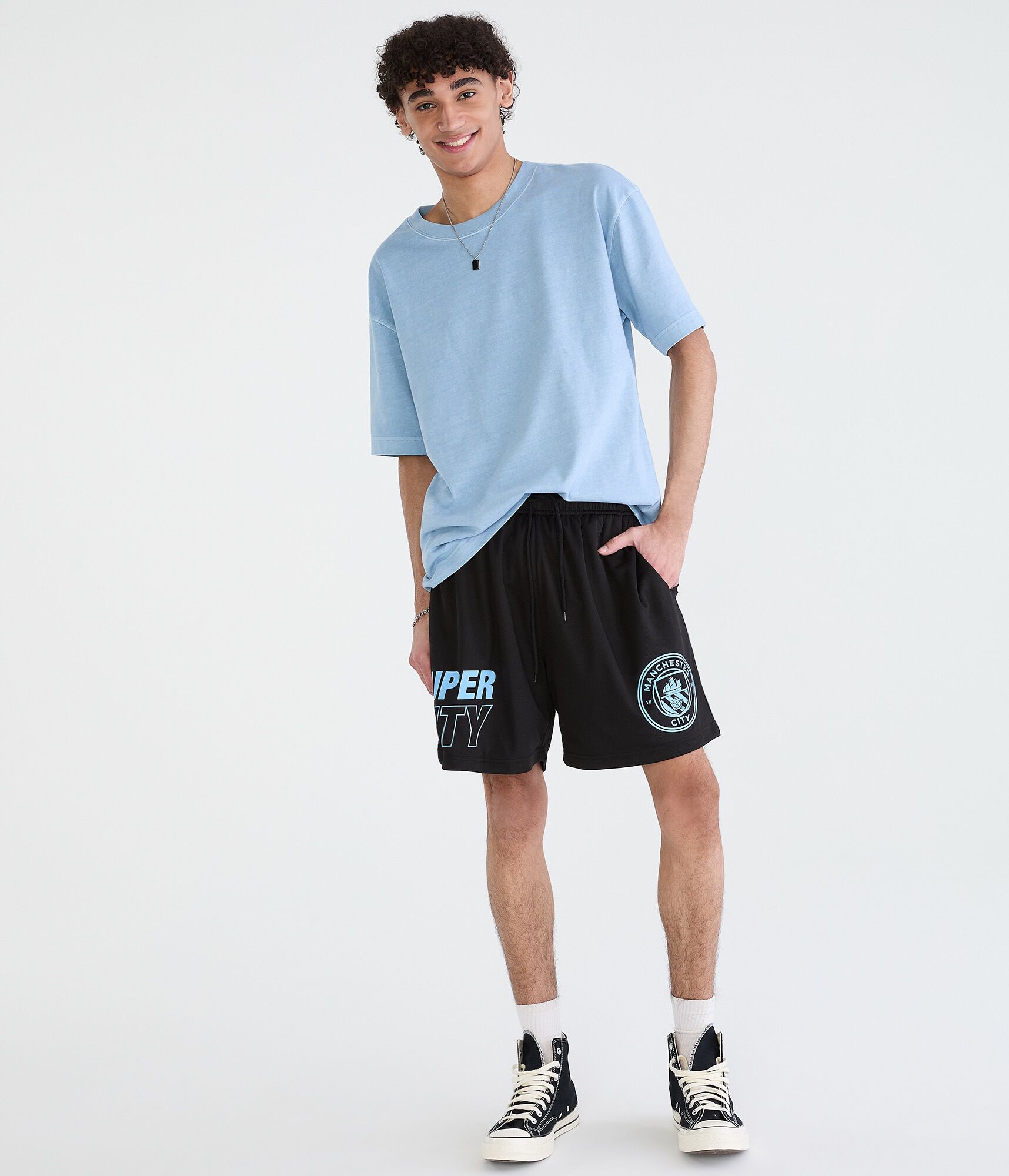 Manchester City Super City Mesh Shorts