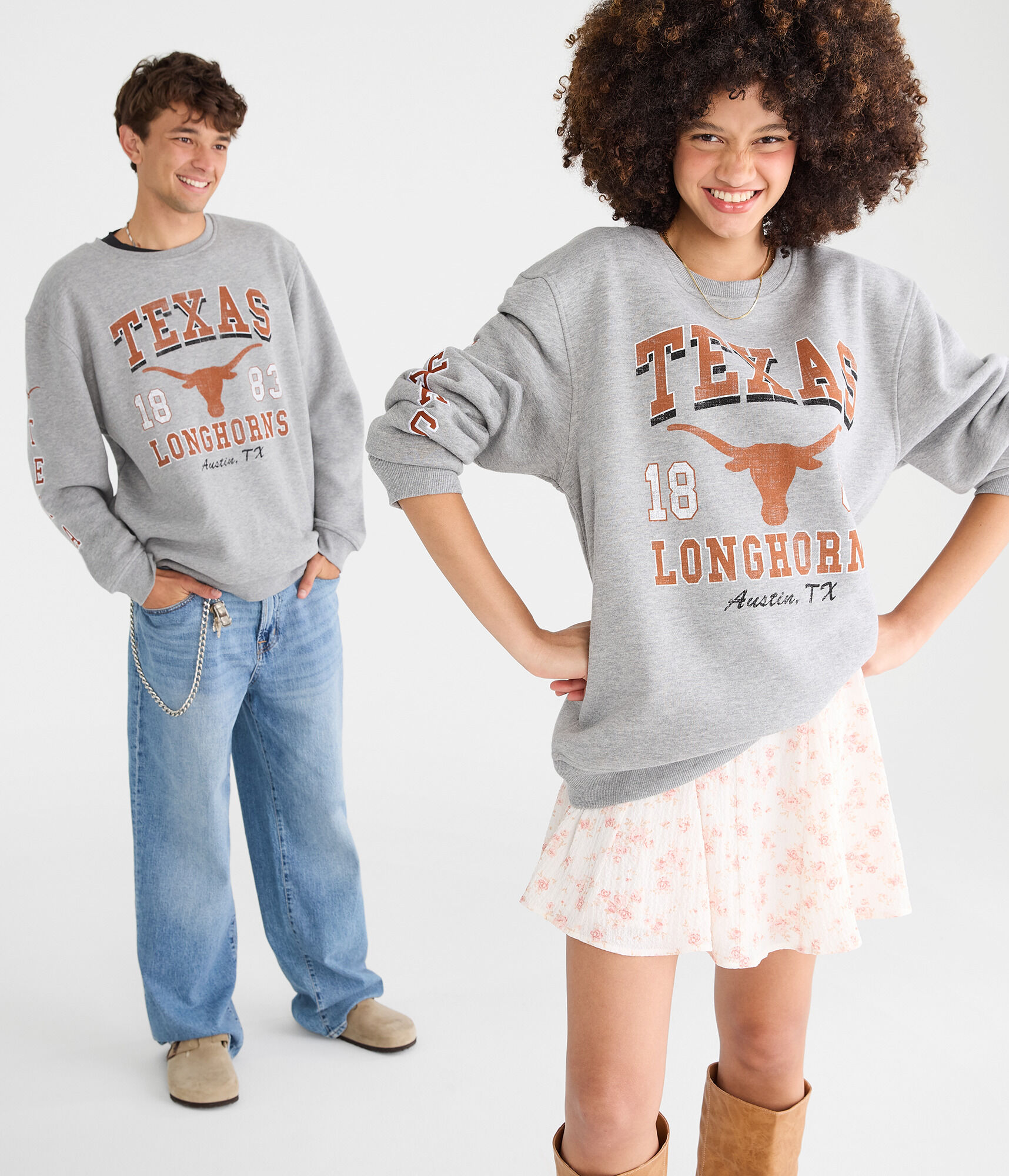 Texas Longhorns Crew Sweatshirt