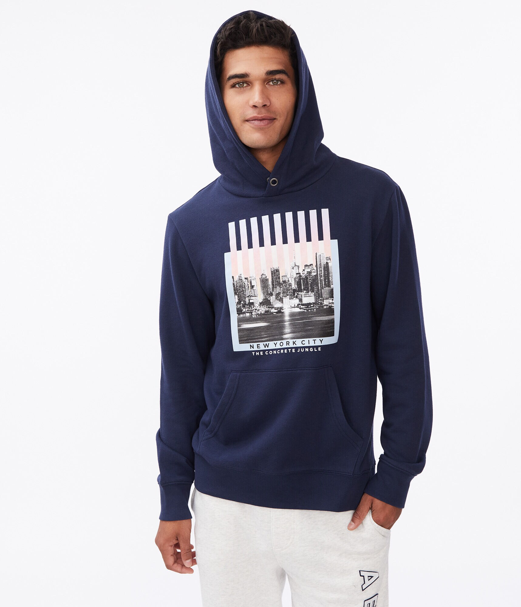 Concrete Jungle NYC Pullover Hoodie