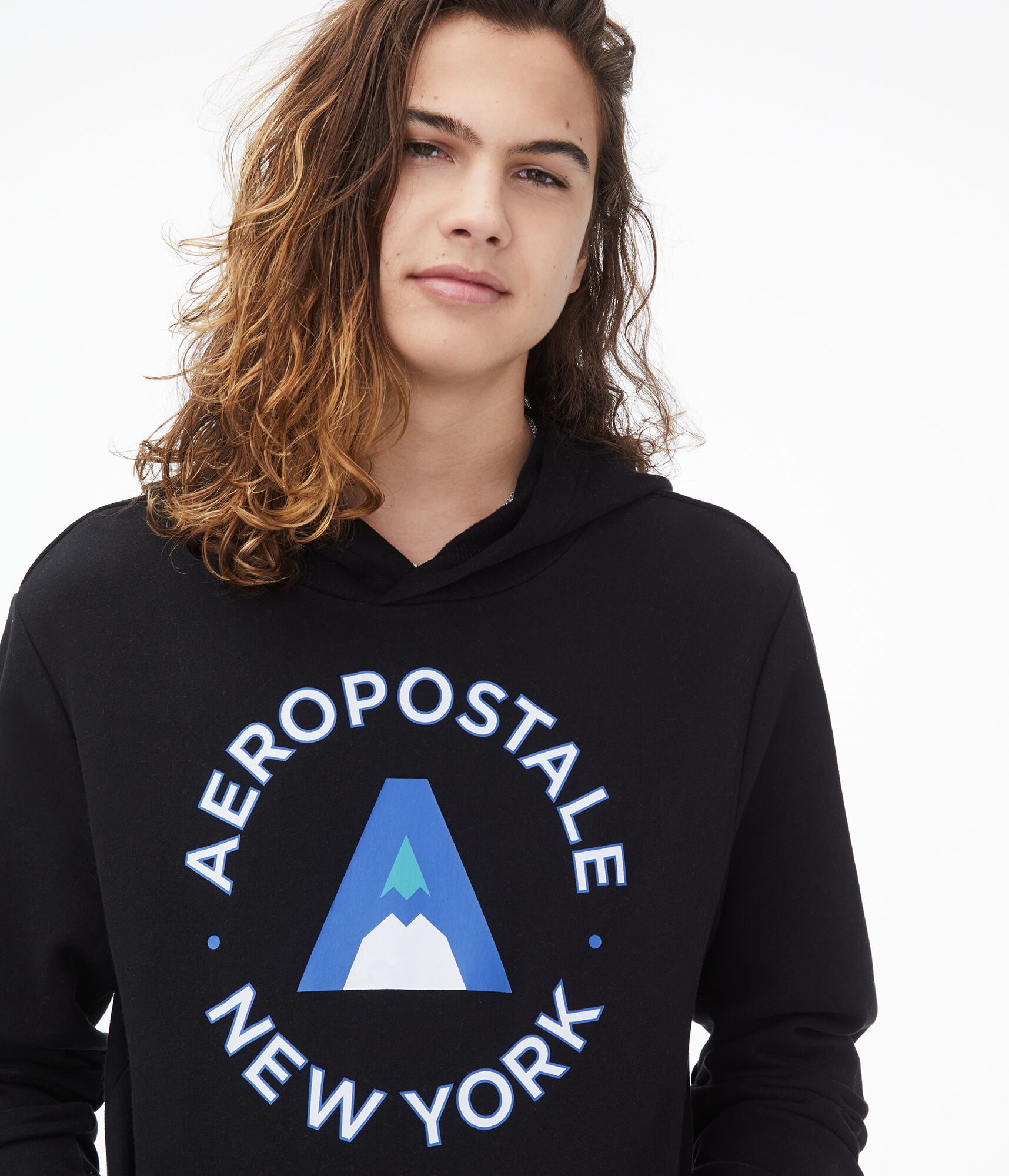 Aeropostale New York Circle Pullover Hoodie