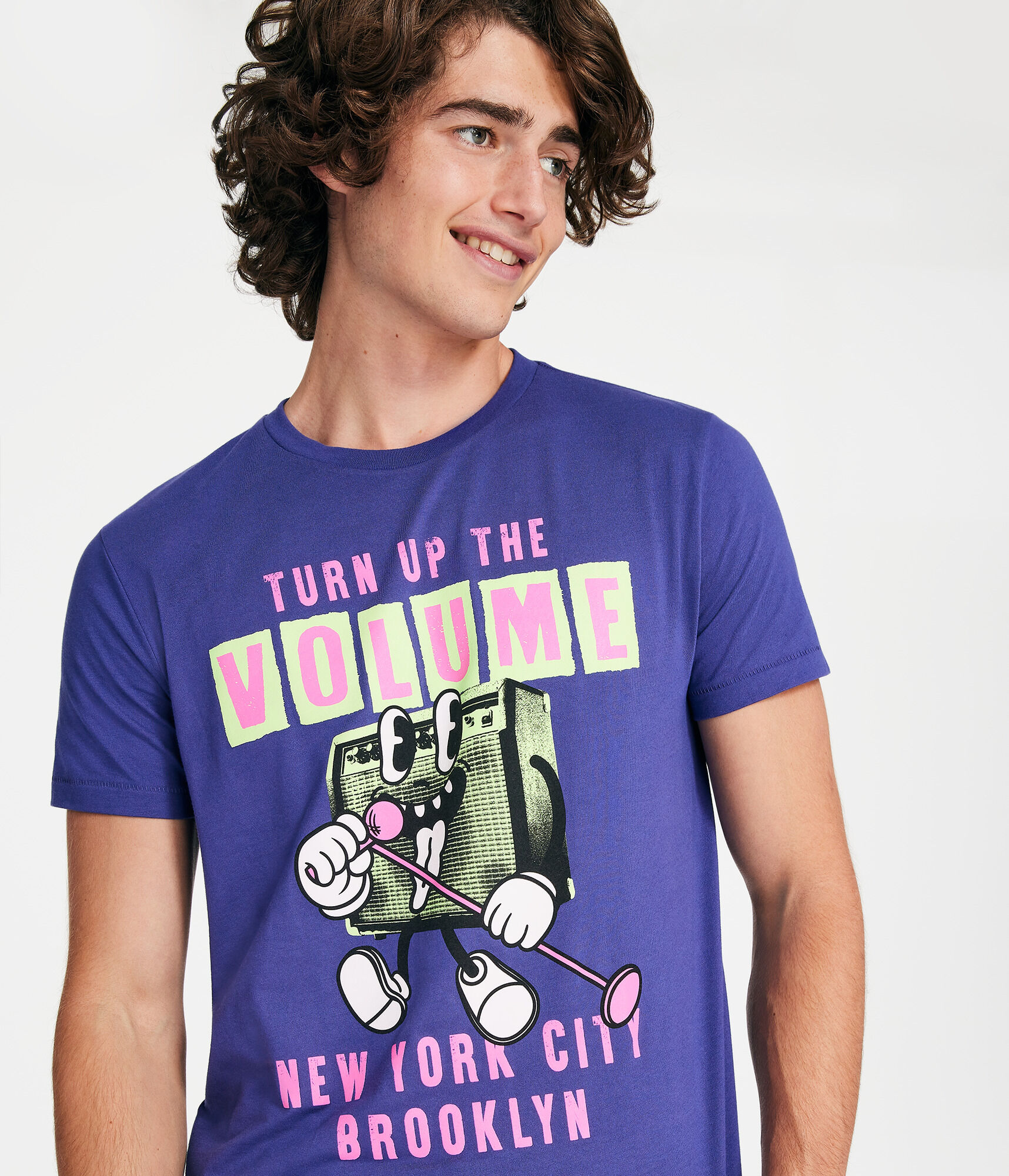 Turn Up The Volume Graphic Tee