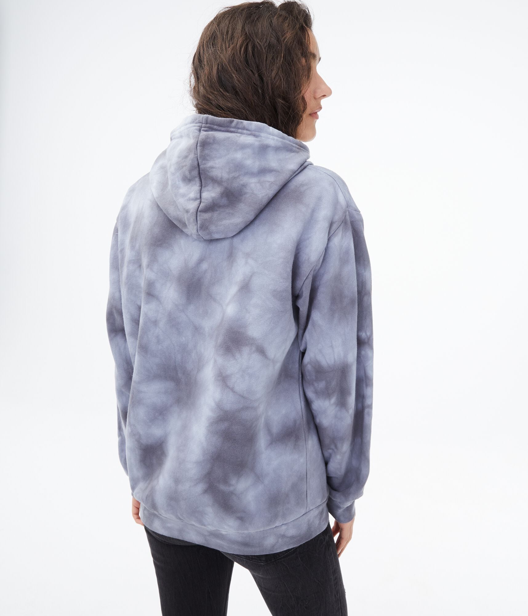 Pink Floyd Tie-Dye Oversized Pullover Hoodie